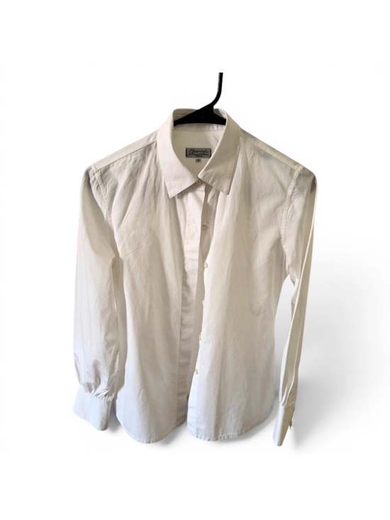 Charvet Tops - Charvet White Men's Point-Collar Dress Shirt